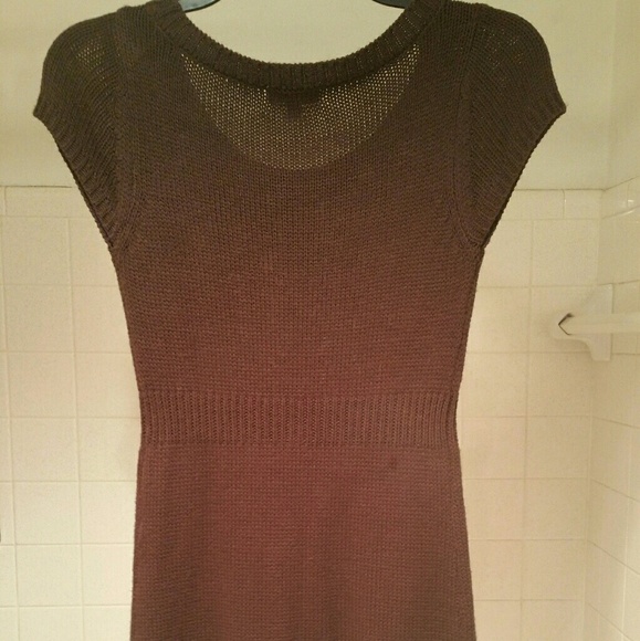 Brown Sweater Dress - Picture 6 of 6